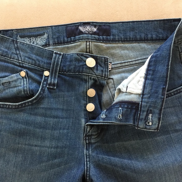 MENS ROCK & REPUBLIC JEANS - 32 WAIST X 30 LONG - Picture 5 of 11